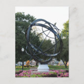 Een standbeeld in Pella Iowa Briefkaart (Voorkant)