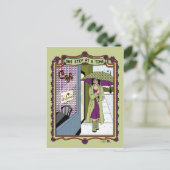 Één Stap bij een Briefkaart Time_A_ (Staand voorkant)