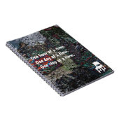 Één Stap bij een Dagboek van de Tijd Notitieboek (Rechterzijde)