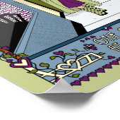 Één Stap bij een Poster Time_A_8x10 (Hoek)