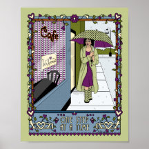 Één Stap bij een Poster Time_A_8x10