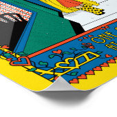 Één Stap bij een Poster Time_B_8x10 (Hoek)