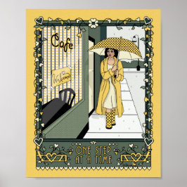 Één Stap bij een Poster Time_C_8x10