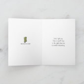 Één Stap bij een Time_A_Greeting Kaart (Binnen)