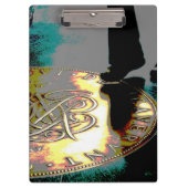 Een stap in de richting van rijkdom! - Digitale ku Klembord (Voorkant)