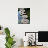 Eén stap in een tijd Motivatie poster (Thuiskantoor)