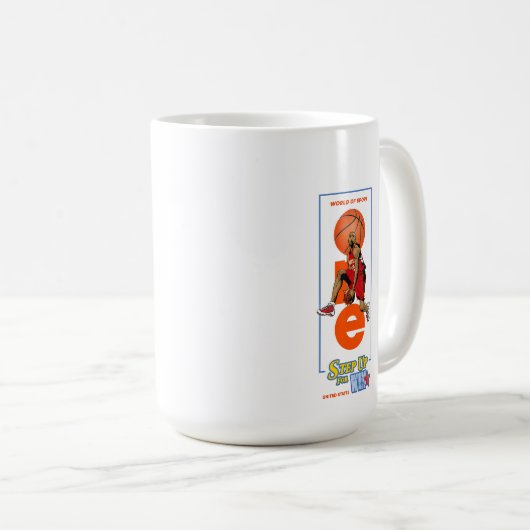 Een stap omhoog voor Win | 15# Classic Mok (Voorkant rechts)