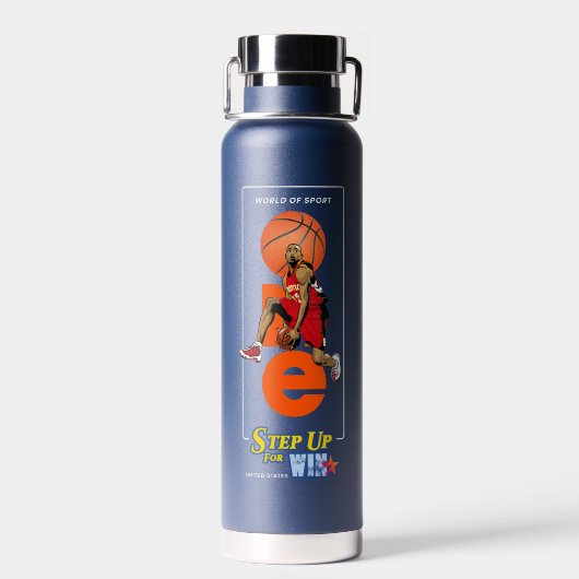 Een stap omhoog voor Win | thermisch geïsoleerd ko Waterfles (Achterkant)