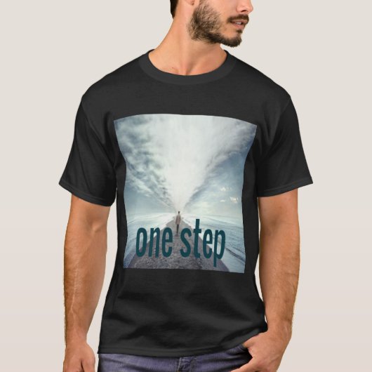 één stap t-shirt (Voorkant)