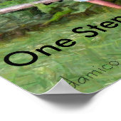 Eén stap tegelijk poster (Hoek)