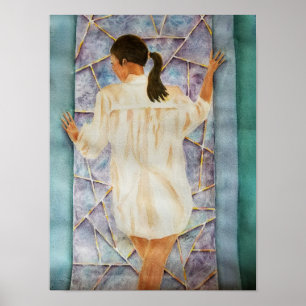 Eén stap tegelijk poster