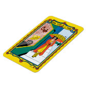 Eén stap voor een Time_B_4x6 koelkast Magneet (Linkerzijde)