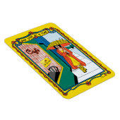 Eén stap voor een Time_B_4x6 koelkast Magneet (Rechterzijde)