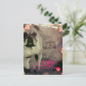 Een stap voor stap, Bulldog Briefkaart (Staand voorkant)