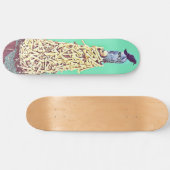 Een stapel Botten van de ODDFISCH Skateboards! Persoonlijk Skateboard (Horizontaal)