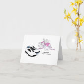 Een stapel in het Wenskaart van iemand anders lope Kaart (Gele Bloem)