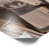 Een stapel maaltijden klaar om te eten foto afdruk (Hoek)