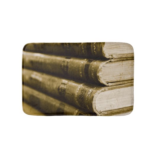 Een stapel oude boeken badmat (Voorkant)