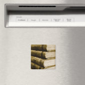 Een stapel oude boeken magneet (Insitu (Vaatwasser))
