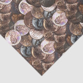 Een stapel van knuppels - één cent uitspreide acht tissuepapier (Detail)