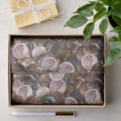 Een stapel van knuppels - één cent uitspreide acht tissuepapier (Geschenk)