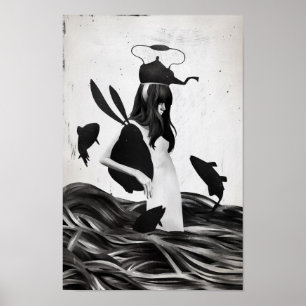 Een stapel weg van overal poster
