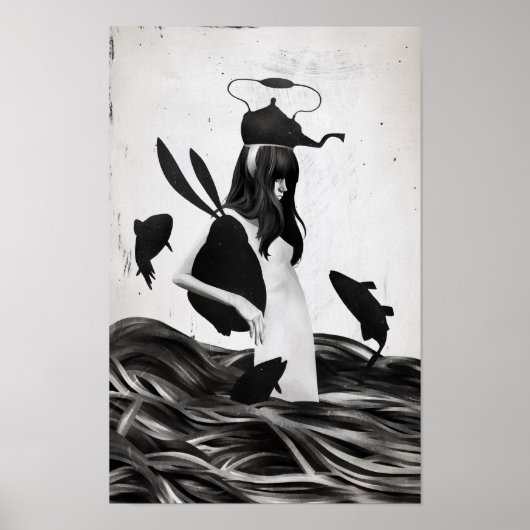 Een stapel weg van overal poster (Voorkant)