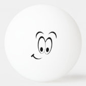 Een Star Ping Pong Ball weeping and glimlachen (Achterkant)