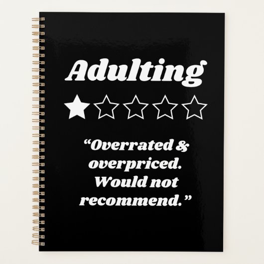Eén Star-Review toevoegen Planner (Voorkant)