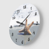 Eén Starfish gewassen Ashore Grote Klok (Hoek)