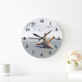 Eén Starfish gewassen Ashore Grote Klok (Huis)