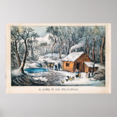 Een startpunt in de Wilde Currier & Ives Poster (Voorkant)