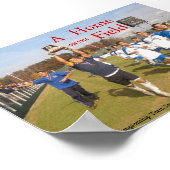 Een startpunt op het veld Poster 3 (Hoek)