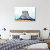 Een startpunt van een Beer Canvas Afdruk (Insitu (Slaapkamer))
