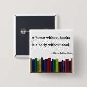 Een startpunt zonder boekje vierkante button 5,1 cm (Voorkant /achterkant)