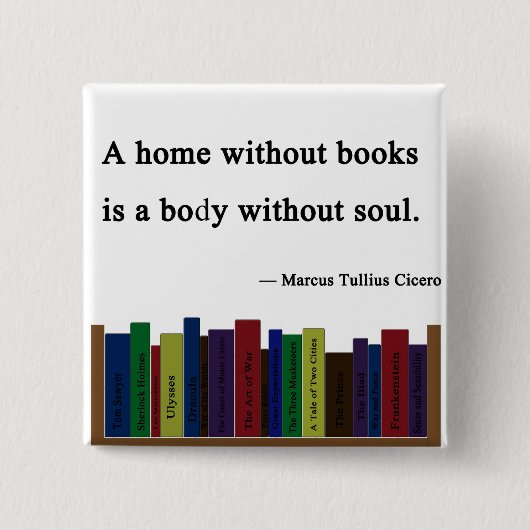 Een startpunt zonder boekje vierkante button 5,1 cm (Voorkant)