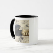 Een statische vertoning van een omgezette ordnance mok (Voorkant links)