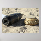 Een statische vertoning van een omgezette ordnance poster (Voorkant)