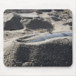 Een statische vertoning van een ordnance shell muismat