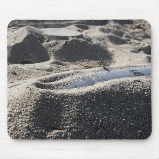 Een statische vertoning van een ordnance shell muismat (Voorkant)