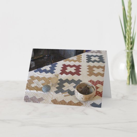 een steek in de tijd kaart (Voorkant)