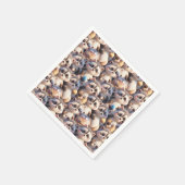 Een stel wasberen servet (Hoek)