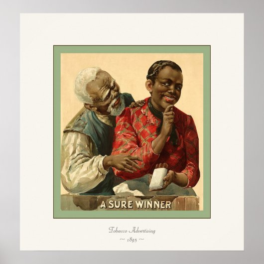 Een stelbare winnaar ~ 1.895 ~ Adverteren Poster (Voorkant)