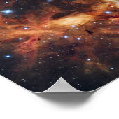 Een stellair kraambed, R136 genaamd Poster (Hoek)