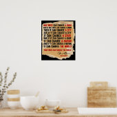 ÉÉN STEM-BARACK OBAMA -PST25x30 Poster (Keuken)