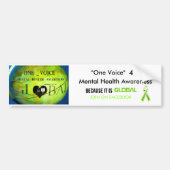 "Eén stem...Bumpersticker Bumpersticker (Voorkant)