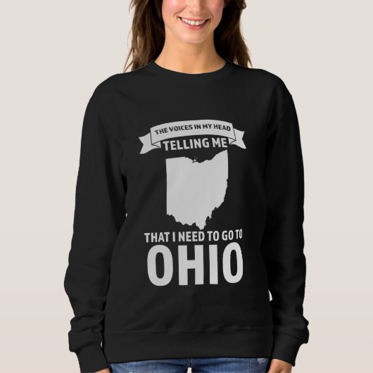 Een stem die zegt dat ik naar Ohio moet Trui (Voorkant)