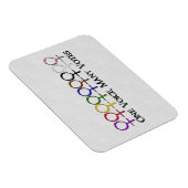 Eén stem, veel stemmen magneet (Rechterzijde)