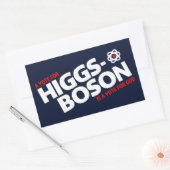 Een stem voor Higgs-Boson is een stem voor God! Rechthoekige Sticker (Envelop)