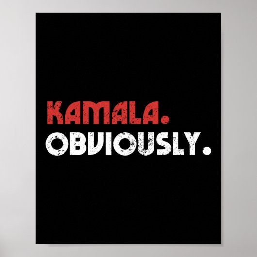 Een stem voor President Kamala Harris in 2024 Poster (Voorkant)